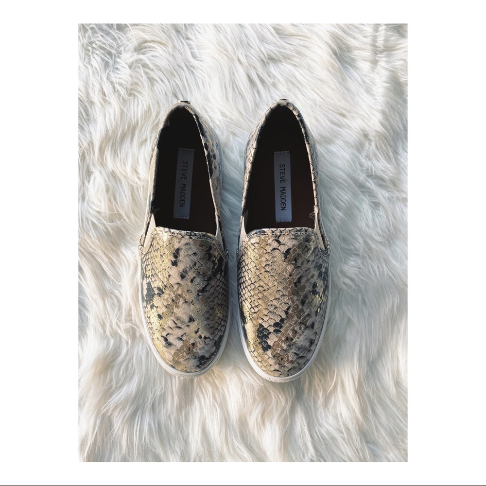 Steve Madden Snake Sneakers